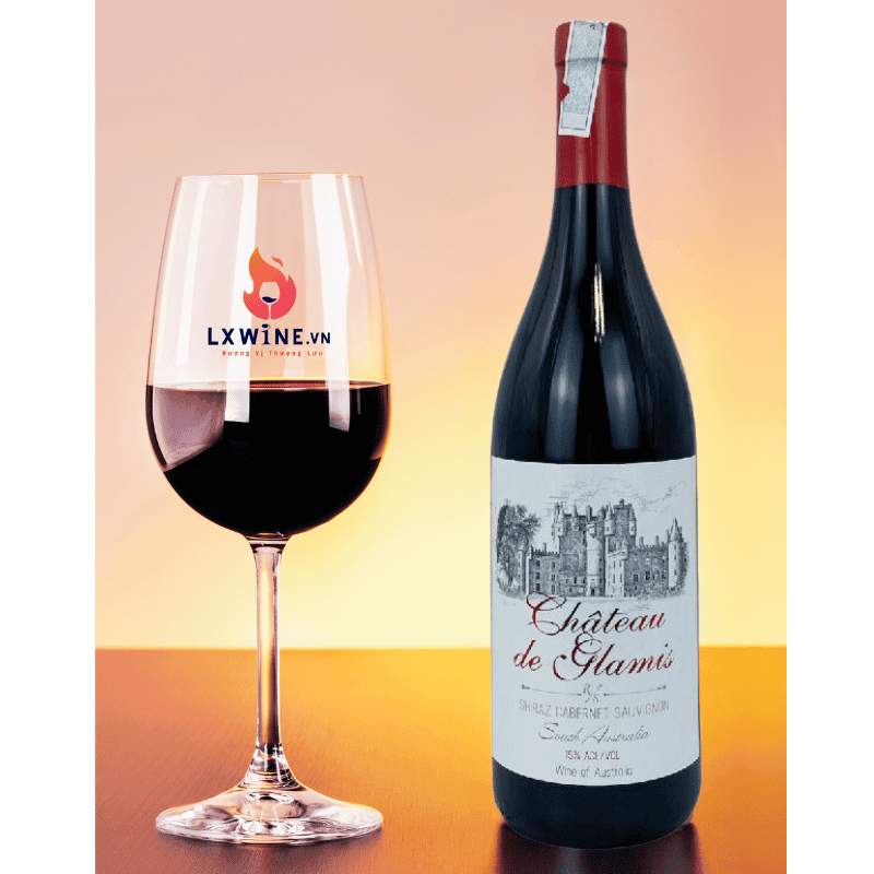 Rượu vang đỏ Úc Château De Glamis Shiraz Cabernet Sauvignon